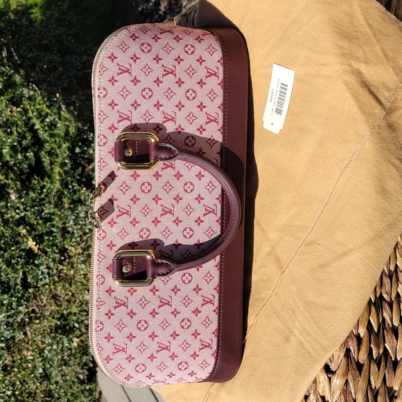 100% AUTHENTIC VINTAGE LOUIS VUITTON ALMA LONG MONOGRAM SATCHEL - Picture 1 of 7